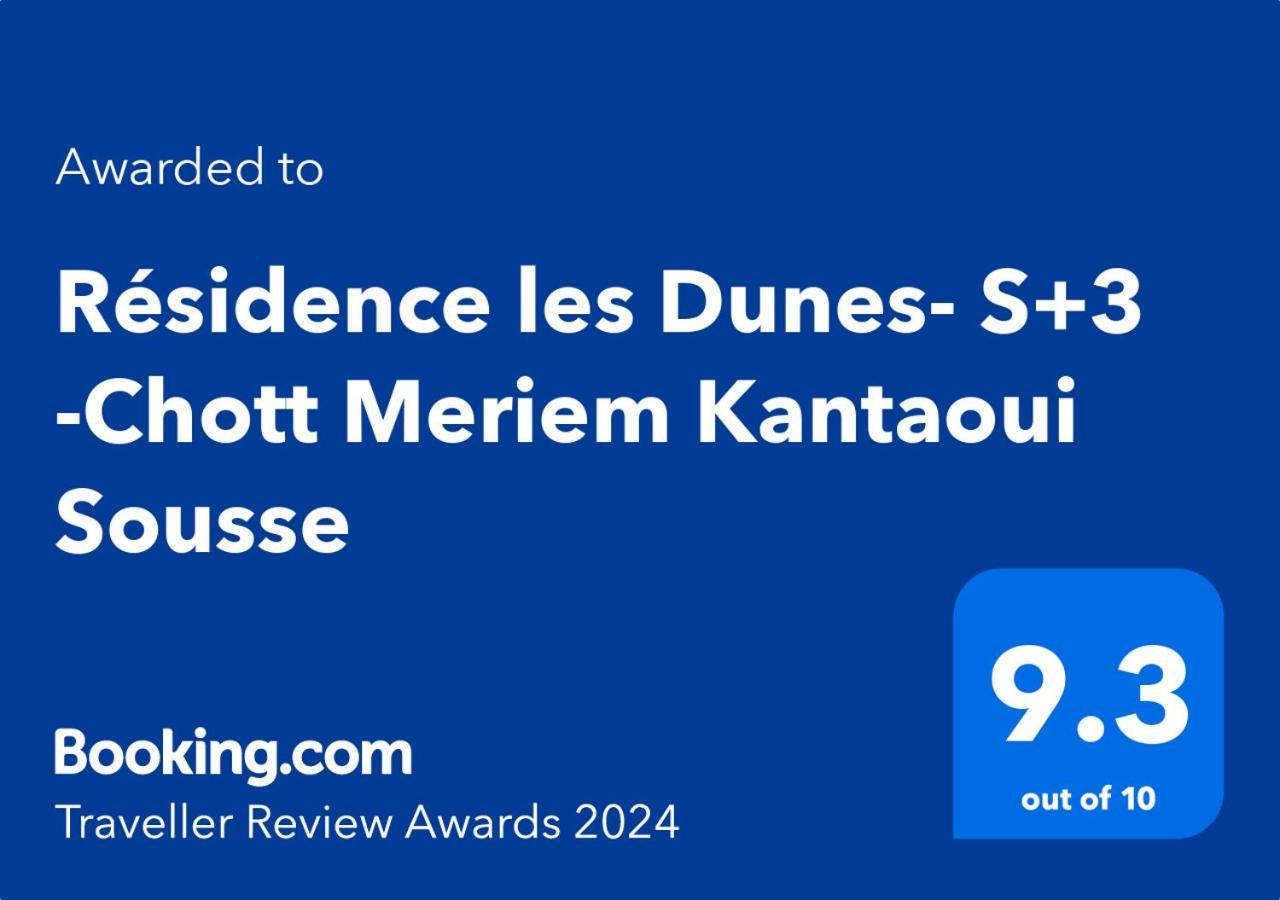 Evasion Familiale Pres De De La Mer S3 Chott Meriem Kantaoui Sousse Luaran gambar